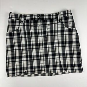 Izod PerformX plaid activewear skort size 10